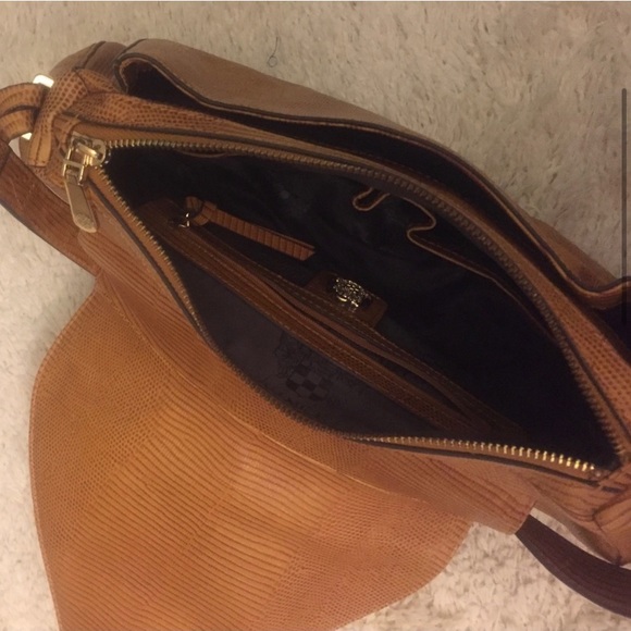 VINCE CAMUTO Calf-hair Flap Handbag - Picture 5 of 6